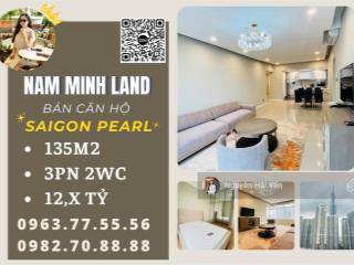 Hải yến 0963 775 ***  bán căn hộ saigon pearl 3 phòng ngủ  135m2 full nội thất mới 100%