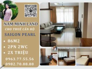 Hải yến 0963 775 ***  cho thuê căn hộ saigon pearl 2 phòng ngủ tầng cao, view landmark 81
