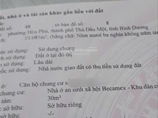 (7605) becamex hòa lợi, lầu 1 sổ hồng  500 triệu. thuê 2,4 triệu/tháng. toàn quốc mua được