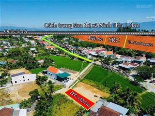 Bán đất tại ninh giang,bán đất tại ninh giang, ninh hòa, khánh hòa, giá cực chất 799 triệu, 142.7m2