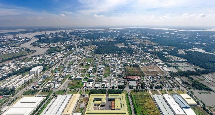 Nền biệt thự bt3  12 tại kdc long hậu  dt 280m², hướng nam, sổ hồng riêng. chính chủ 0909 406 ***