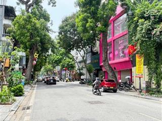 Siêu phẩm mặt phố bà triệu  lô góc  6t 74m  dòng tiền 100tr/th  sổ vuông vắn !