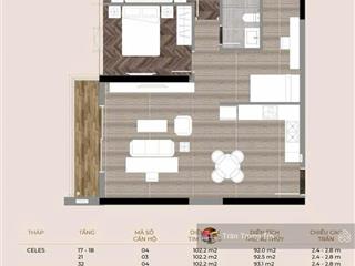 Rẻ nhất! 3 phòng ngủ 106m2  giá bán chỉ 29 tỷ  nhận nhà ngay