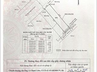 Lô nhà phố đường ngô chí quốc rộng 12m, gần full thổ cư giá tốt, gần đường vành đai