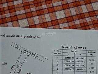 Mặt tiền lái thiêu 114 cách ql 13 vào 100m, kề vĩnh phú và cầu phú long qua quận 12