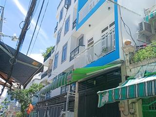 Nhà quận 6 không lộ giới, ngang gần 5m, ngay vx phú lâm, hẻm xe hơi thông 4 tầng, 56m2(4.3x13), 5pn