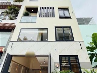 Bán nhà 5 tầng đẹp như mới nơ trang long  hẻm xe ô tô quay đầu  sát bên quận 1  bề ngang 5,8m
