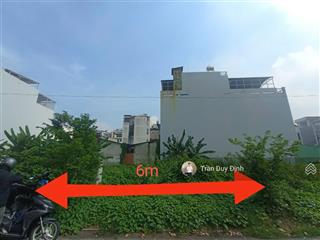 Bán đất hẻm 1/ đặng thùy trâm, ngay cổng đh văn lang  ngang chuẩn 6m  xây dựng hầm 4 tầng.