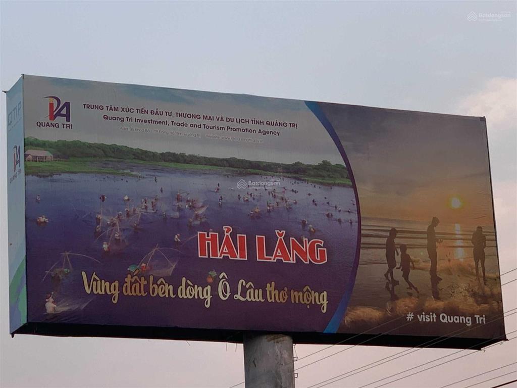 Gia chủ cần bán 3 lô đất khu đt phía tây võ thị sáu, tt hải lăng 1 tỷ 6xx sở hữu