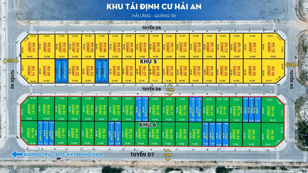 Gia đình cần bán lô đất của để dành tại khu tái định cư hải an hải lăng quảng trị