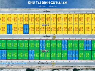 Gia đình cần bán lô đất của để dành tại khu tái định cư hải an  hải lăng  quảng trị