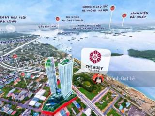 Chính chủ bán căn studios 33m2 view vịnh chung cư ruby tại cao xanh, tp. hạ long.