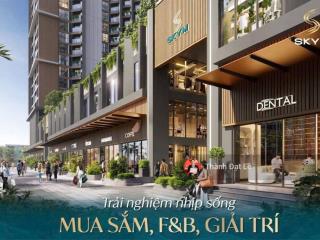 Quỹ shophoues 12 tầng 3444118m2 chân đế chung cư skym hạ long mặt đường trung tâm dl bãi cháy