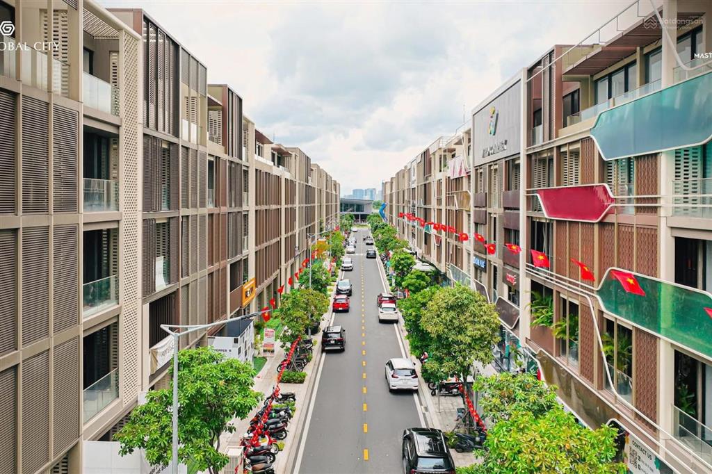 Bán căn góc nhà phố soho the global city, 5 tầng 6pn 6wc, gần wiyo comlex, sổ hồng lâu dài