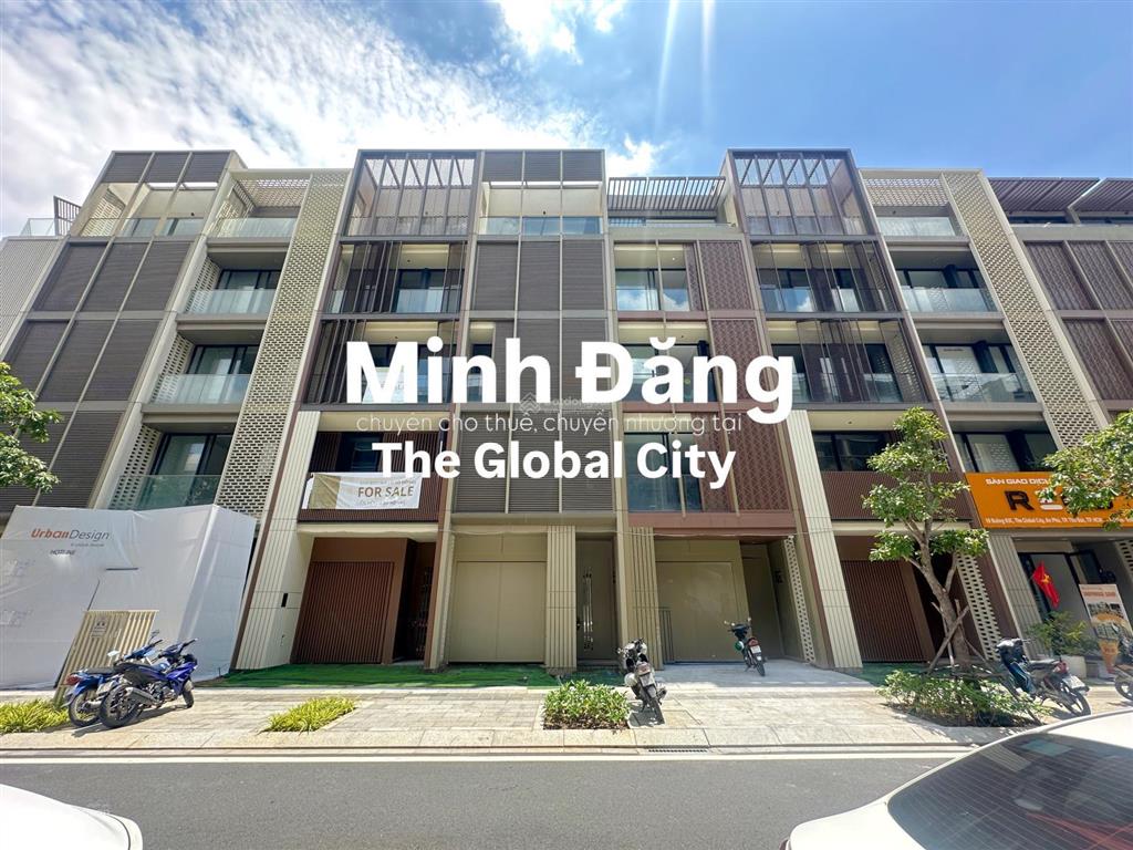 Bán căn góc nhà phố soho the global city, 5 tầng 6pn 6wc, gần wiyo comlex, sổ hồng lâu dài