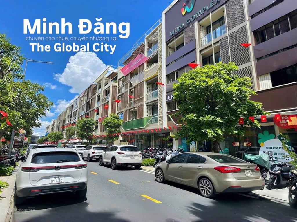 Bán căn góc nhà phố soho the global city, 5 tầng 6pn 6wc, gần wiyo comlex, sổ hồng lâu dài