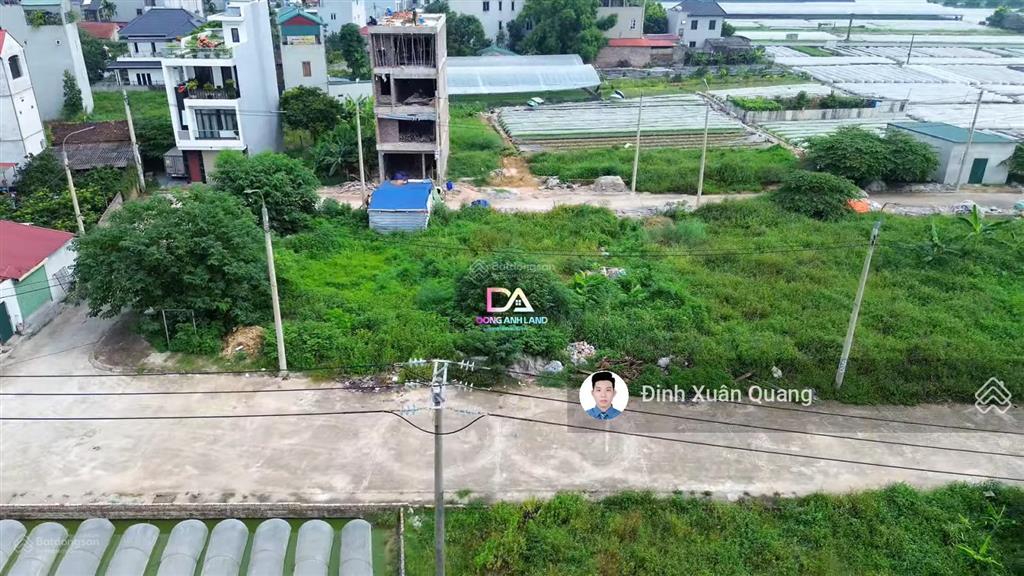 Bán đất đấu giá x5 đông tây, vân nội, đông anh gần cầu nhật tân