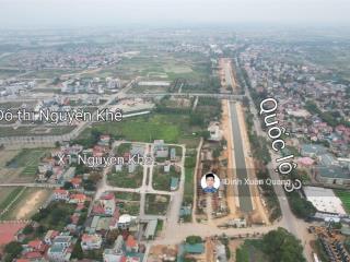 Đất đấu giá x1 nguyên khê đông anh view kênh đào ql3