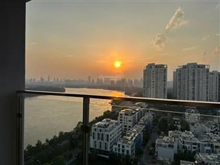 Toàn nội thất sang mịn view trực diện sông  bán căn hộ one verandah 2p 80m2 tầng cao đông nam