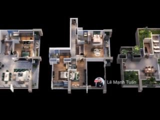 Căn penthouse đẳng cấp cuối cùng tại tòa icon40 hạ long của chủ đầu tư bim group