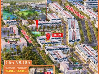 Biệt thự 5 tầng đối diện khu phức hợp thể thao  chiết khấu quà 300tr và 7%  hoàng huy new city