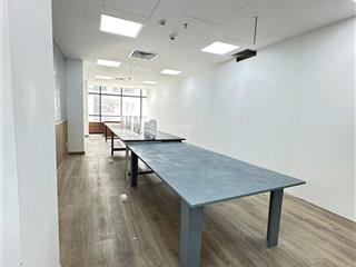 Cho thuê văn phòng 55m2 cô giang q1 view kính đã có sẵn nội thất