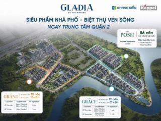 Gladia khang điền nhà phố & biệt thự ven sông ngay trung tâm quận 2