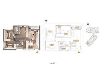 Bán căn 118m2 hàng ngoại giá rẻ nhất thị trường chiết khấu 3%
