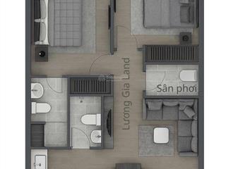 1tỷ3 giá full căn 2pn2wc suất nội bộ duy nhất 1 căn dream home riverside