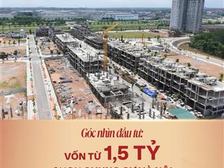 Chỉ 1,5tỷ sở hữu căn shophouse dự án homie city đối diện sam sung thái nguyên cho thuê 30/tháng