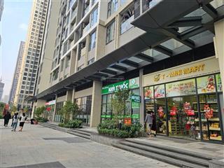 Cho thuê toàn bộ shop chân đế dự án vinhomes smart city