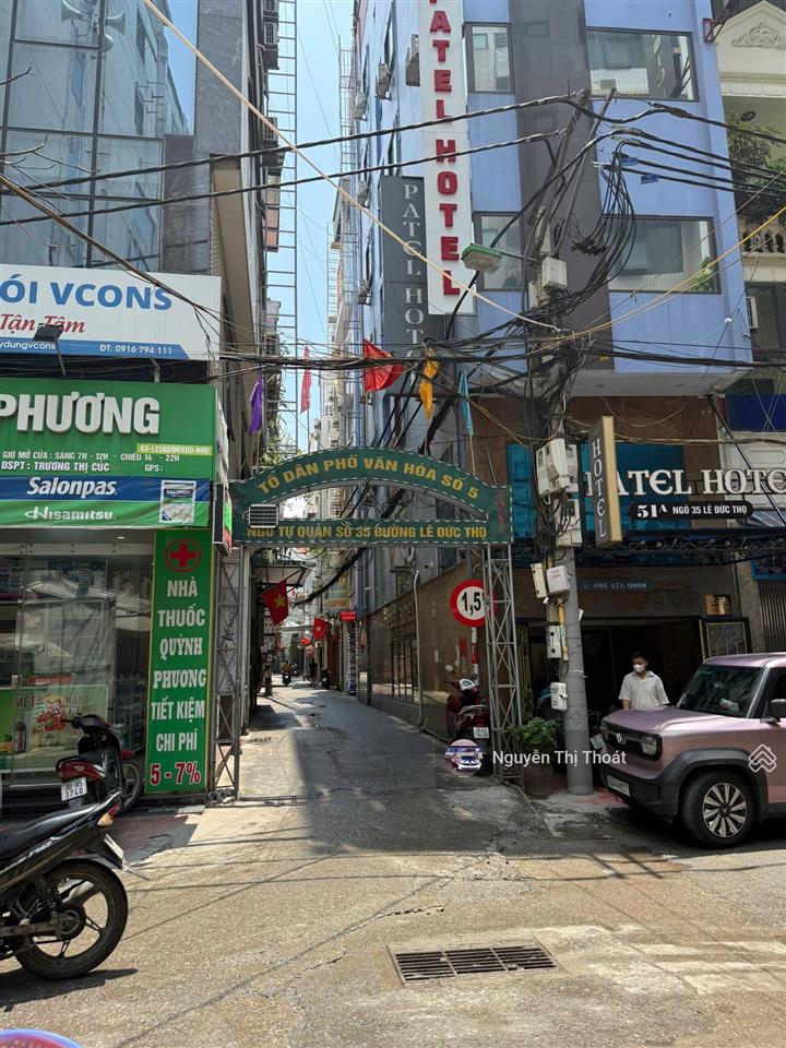 Chính chủ cần bán mảnh đất ngõ 35 lê đức thọ mỹ đình 80 m x mt 4.6 m x giá nhỉnh 20 tỷ. xây toà vp