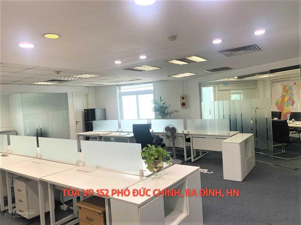 Tòa vp 12 tầng 152 phó đức chính, ngã tư cửa bắc, trống dt 75m2, 125m2, 250m2