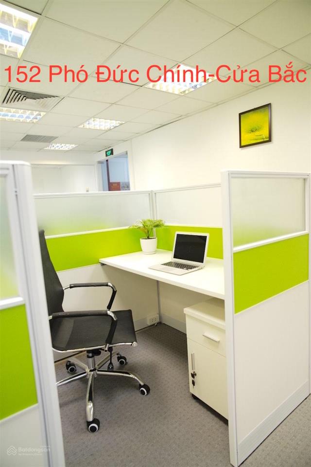 Cho thuê chỗ ngồi làm việc giá chỉ 1,7 triệu/tháng, tại 152 phó đức chính, gần phố cổ