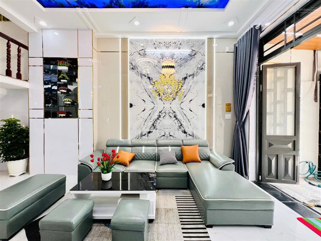 Gấp! bán nhà riêng tại nguyễn văn thành, 3,8 tỷ, 60m2, 5m mặt tiền, 6m ngõ