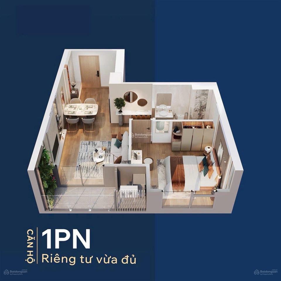 Cam kết không căn nào rẻ bằng nhưng vẫn view biển hồ căn 1pn diện tích rộng nhất tại the lakeside