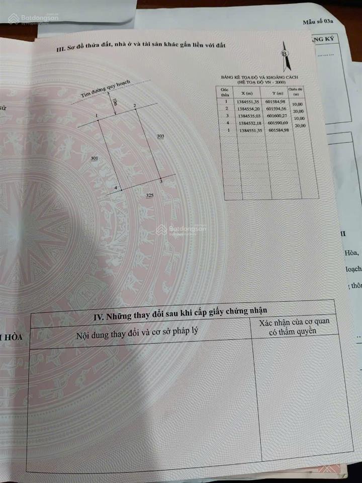 Chính chủ bán đất tdc ninh long bình sơn, xã bắc ninh hoà, khánh hoà. dt 200m2 full thổ cư