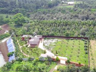 Nhà vườn view hồ full thổ cư 4000m2 km12 hoà đông, krông păk