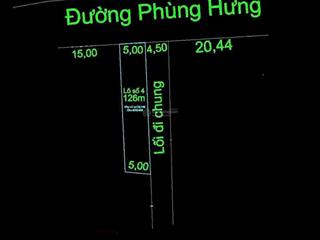 Chính chủ cần bán lô đất đẹp đường nhựa, lô góc 2 mặt tiền diện tích 126m full thổ cư hàng f0