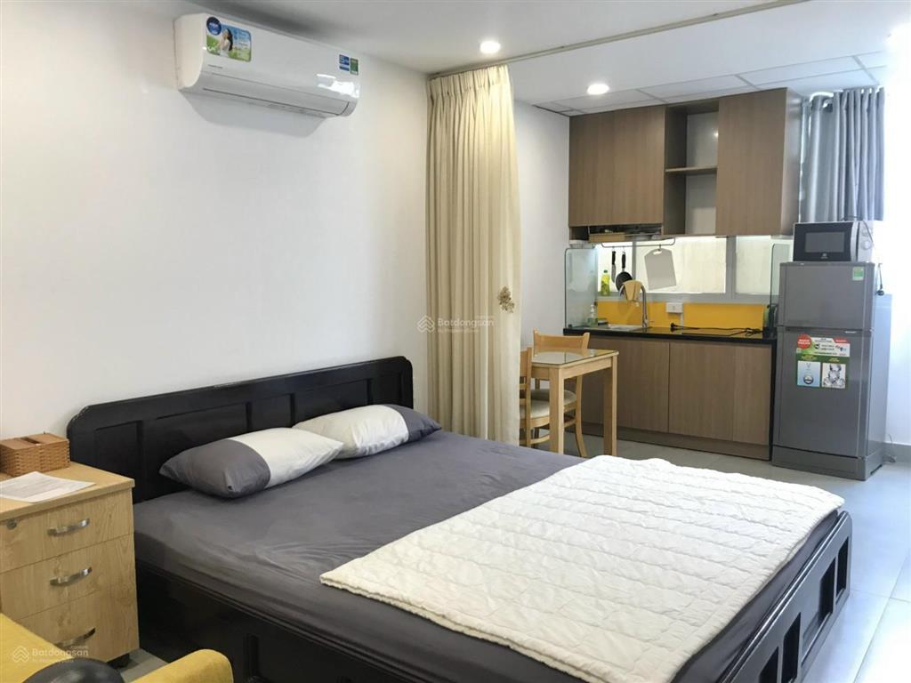 Phòng trọ/căn hộ dịch vụ ban công cao cấp mặt tiền trường sa view sông, gần cầu thị nghè