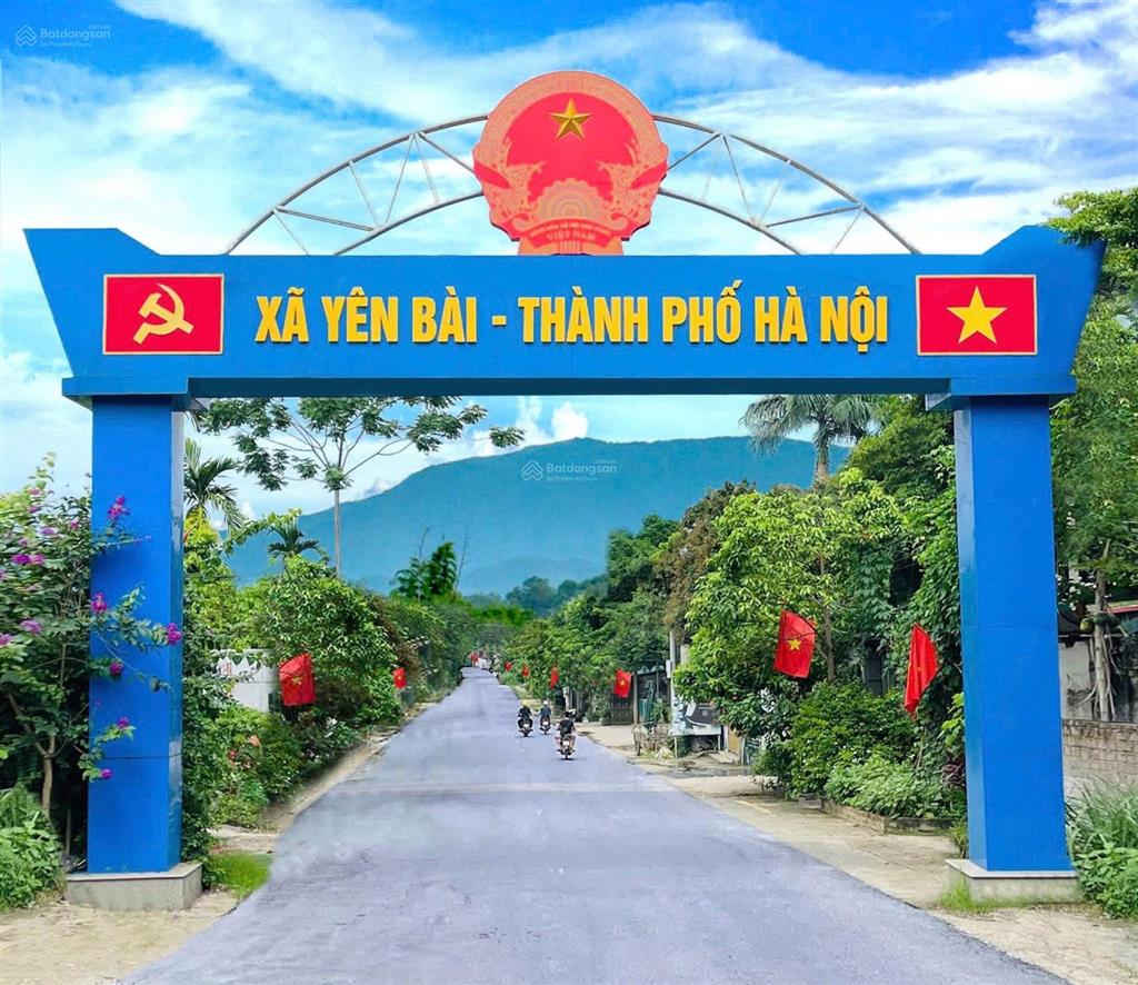 Bán lô đất nằm tại vị trí trung tâm xã vân hòa gần trường học uỷ ban