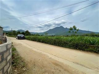 Bán lô đất nghỉ dưỡng tại xã vân hoà giá chỉ nhô 6tr/m2 view cánh đồng