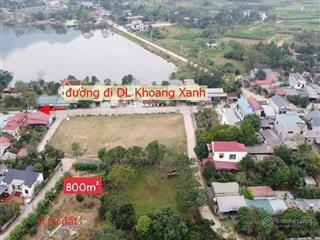 Bán lô đất nghỉ dưỡng có vị trí đẹp nhất xã vân hòa