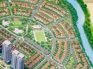 Bán đất kđt chi đông, 150m2 mt 6m, nở hậu, đường 11,5m, view đẹp, sổ hồng, giá bán 39triệu/m2