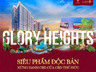 Duy nhất 1 căn hộ 2pn ( 67m2) glory heights  chỉ 2.9xx tỷ full 100% all in  giá tốt nhất