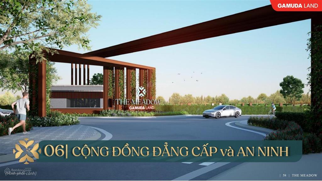 The meadow những căn cuối cùng mua trực tiếp chủ đầu tư gamuda land, nhà phố quy hoạch bài bản