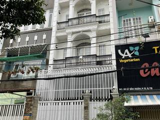 Mặt tiền gần khu sân bay t3, 4 tầng mới, dt 4x20m trệt 3 lầu st, giá bán chỉ 13.9 tỷ