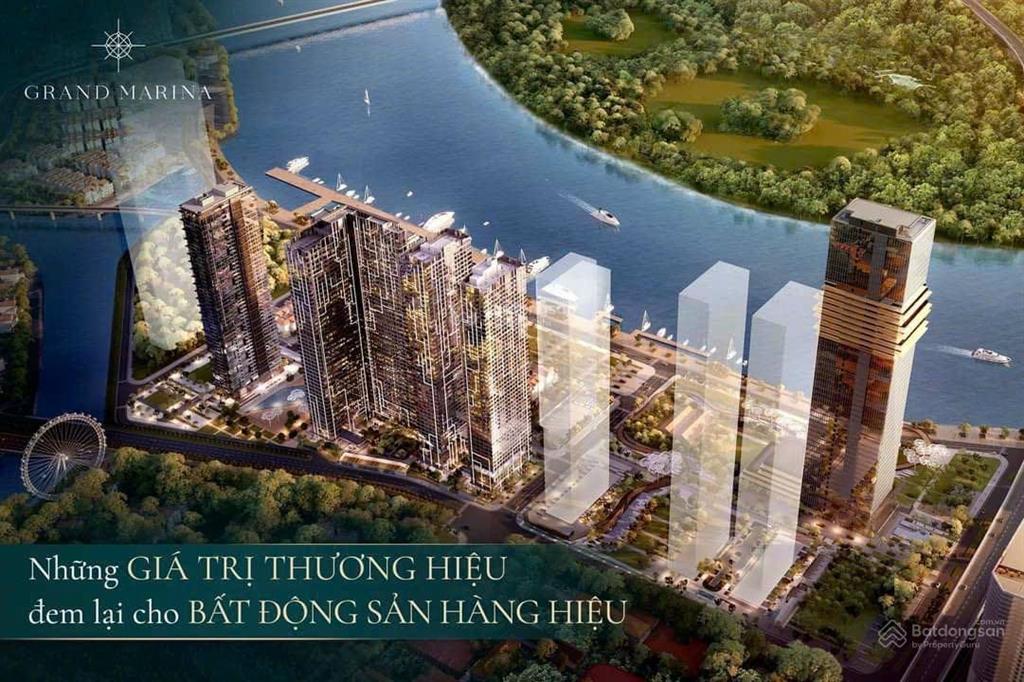 Cần bán gấp căn 1pn, dt 63m2, sổ hồng riêng tại dự án grand marina saigon  marriott,  0912 282 ***