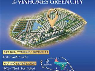 Chính thức mở bán đợt 1, vinhomes green city  hậu nghĩa, giỏ hàng trực tiếp cđt,  0912 282 ***