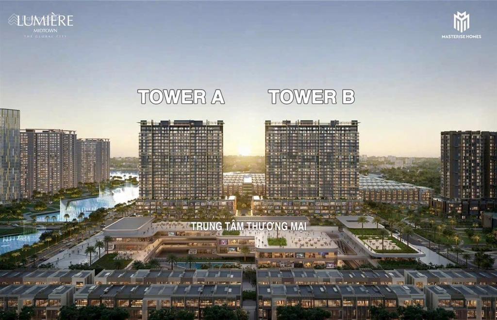 Bán căn hộ 2pn 70m2 view nhạc nước lumiere midtown giá chỉ 9,257 tỷ, ck lên đến 12%,  0912 282 ***